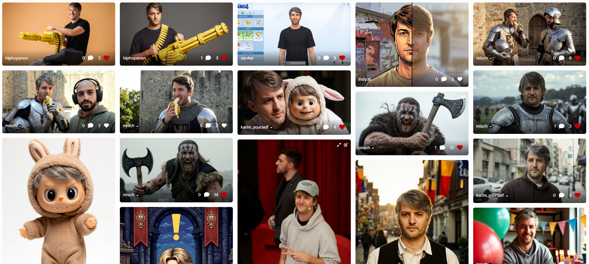 Misch Strotz LetzAI Image Generations